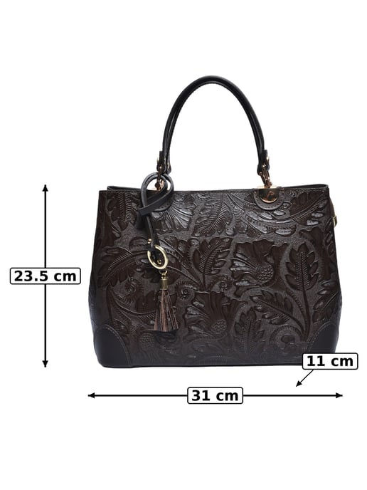 Anna Luchini Granate Bolso de cuero - Image 5