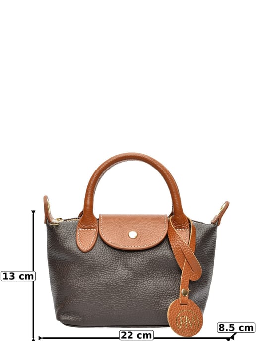 Roberta M Granate Bolso de cuero - Image 6