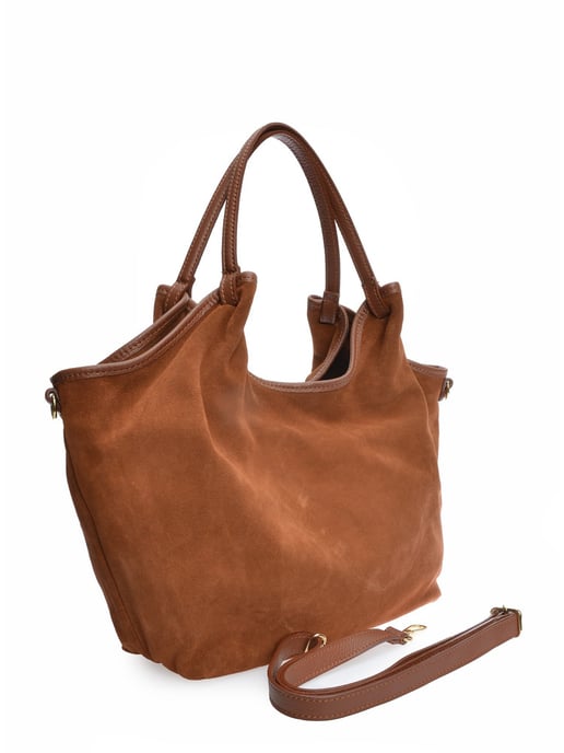 Anna Luchini Brown Bolso de cuero - Image 2