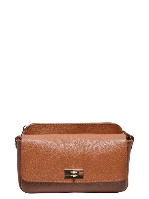 Luisa Vannini COGNAC Bolso de cuero - Image 1