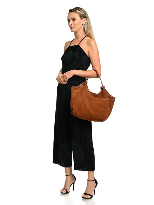 Anna Luchini Brown Bolso de cuero - Image 5