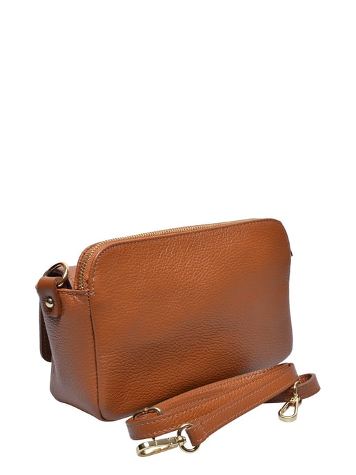 Luisa Vannini COGNAC Bolso de cuero - Image 2