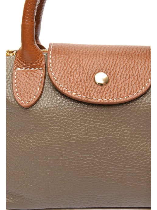 Roberta M Beige Bolso de cuero - Image 3