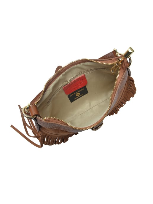 Anna Luchini Brown Bolso de cuero - Image 4
