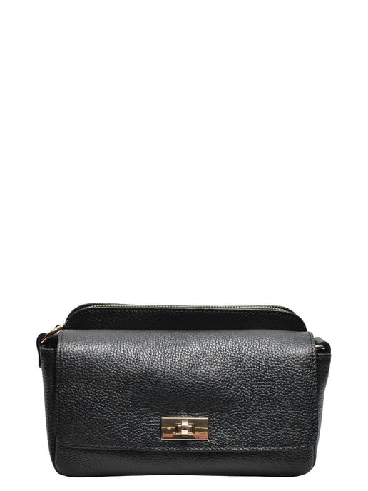 Luisa Vannini NEGRO Bolso de cuero - Image 1