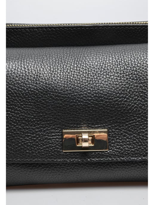 Luisa Vannini NEGRO Bolso de cuero - Image 3