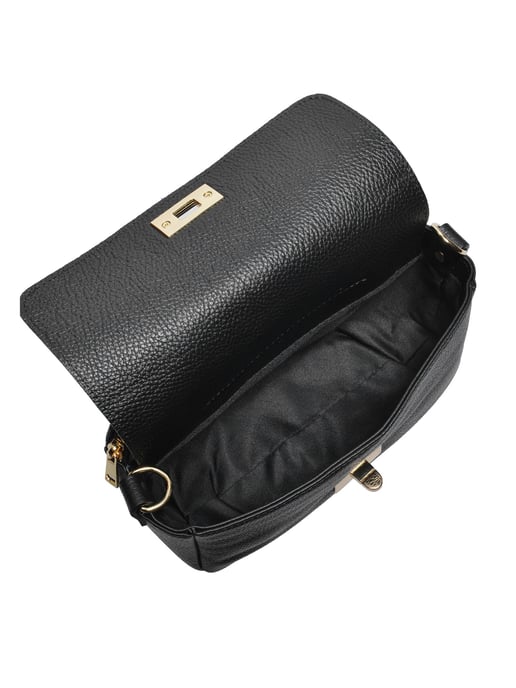 Luisa Vannini NEGRO Bolso de cuero - Image 4