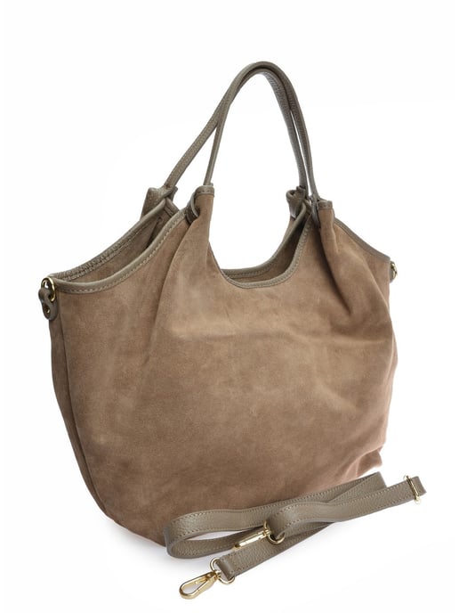 Anna Luchini Beige Bolso de cuero - Image 2