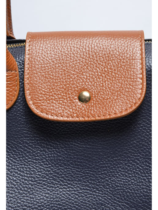 Anna Luchini Azul Bolso de cuero - Image 3