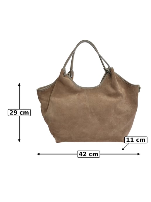 Anna Luchini Beige Bolso de cuero - Image 6