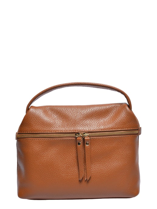 Luisa Vannini COGNAC Bolso de cuero - Image 1