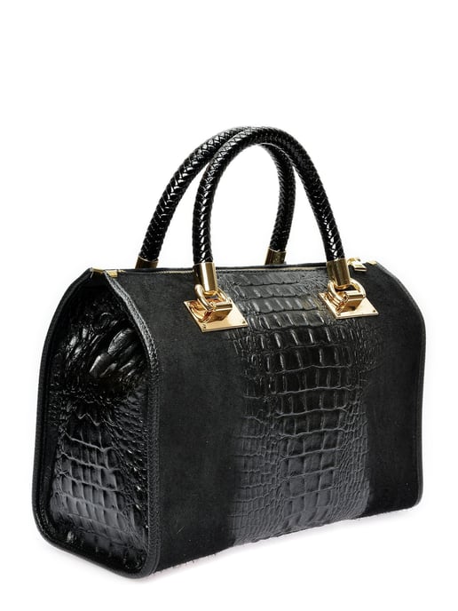 Isabella Rhea Negro Bolso de cuero - Image 2