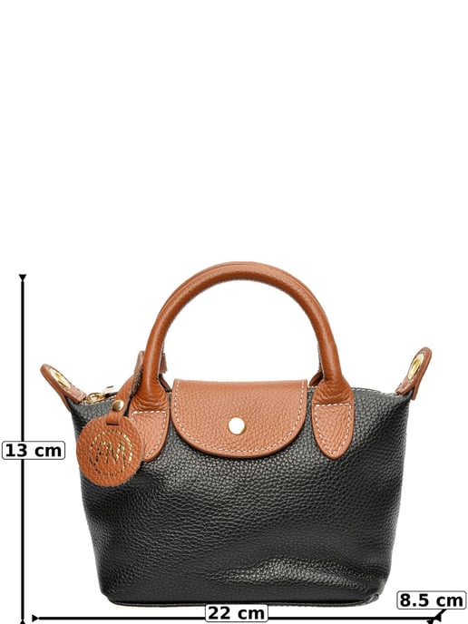 Roberta M Negro Bolso de cuero - Image 6