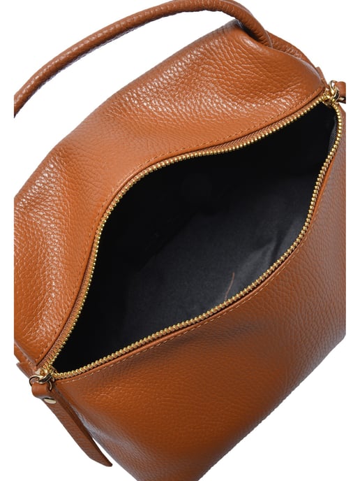 Luisa Vannini COGNAC Bolso de cuero - Image 4