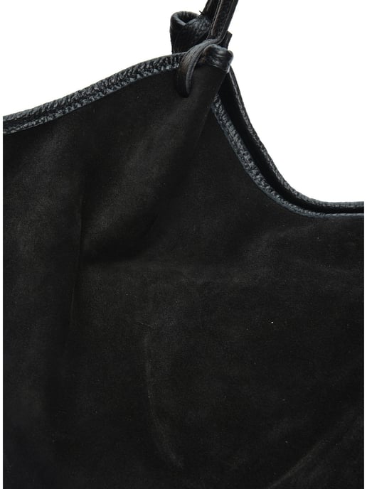 Anna Luchini Negro Bolso de cuero - Image 3