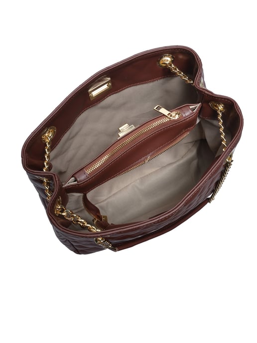 Isabella Rhea Granate Bolso de cuero - Image 4
