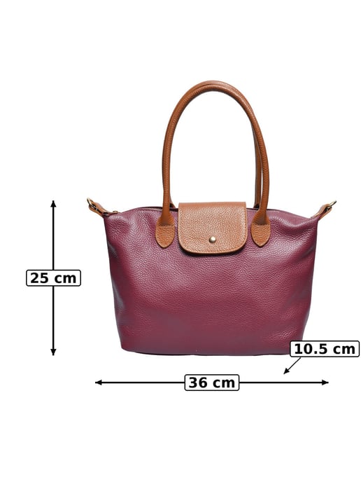 Anna Luchini Vino Bolso de cuero - Image 5