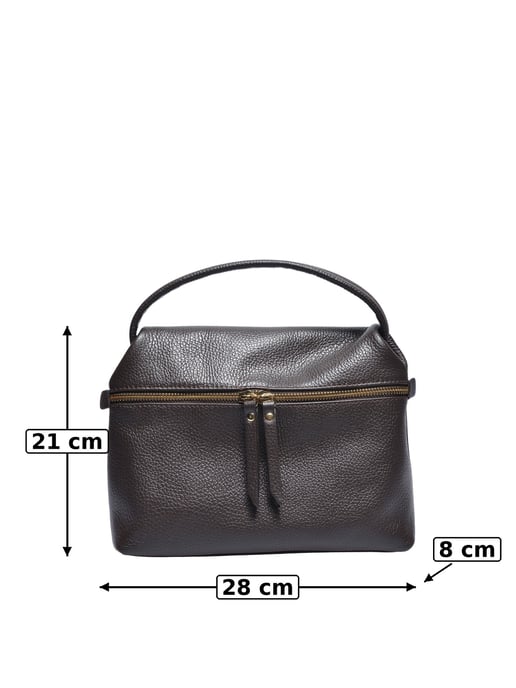 Luisa Vannini Bicolor Bolso de cuero - Image 5