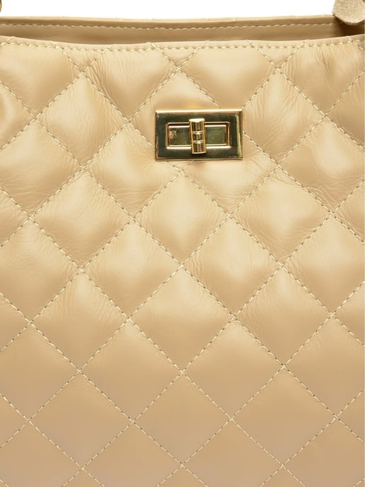Isabella Rhea Beige Bolso de cuero - Image 3