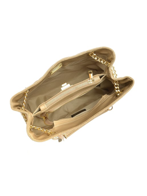 Isabella Rhea Beige Bolso de cuero - Image 4