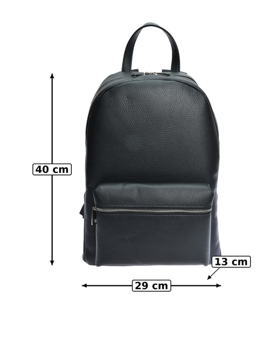 Anna Luchini Negro Bolso de cuero - Image 6