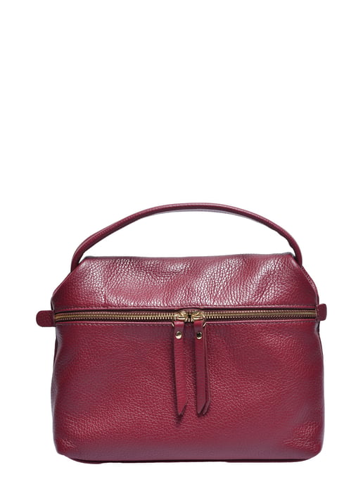 Luisa Vannini BURDEOS Bolso de cuero - Image 1