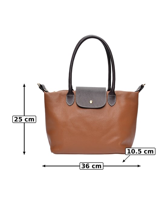 Anna Luchini Brown Bolso de cuero - Image 6