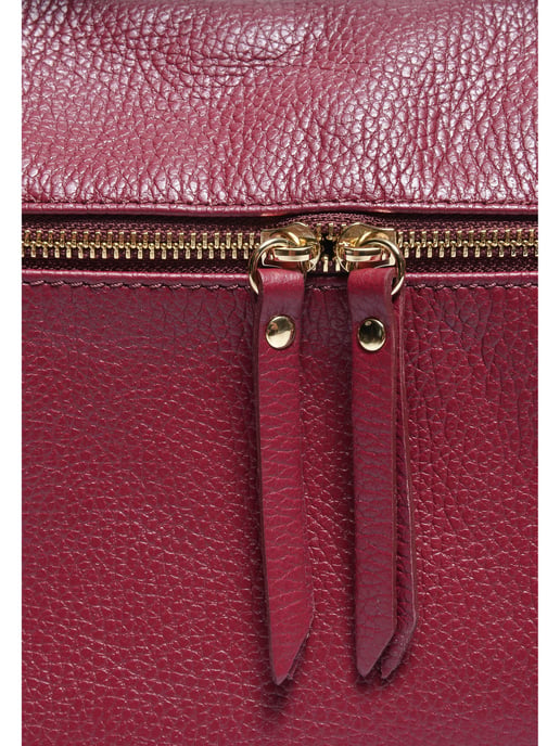 Luisa Vannini BURDEOS Bolso de cuero - Image 3