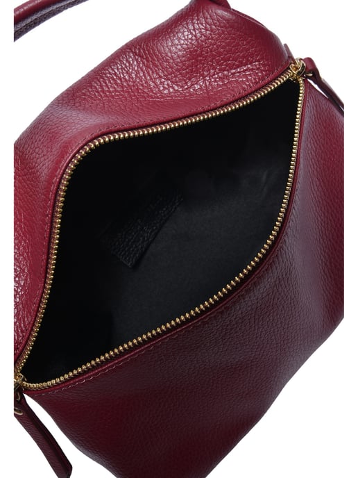 Luisa Vannini BURDEOS Bolso de cuero - Image 4