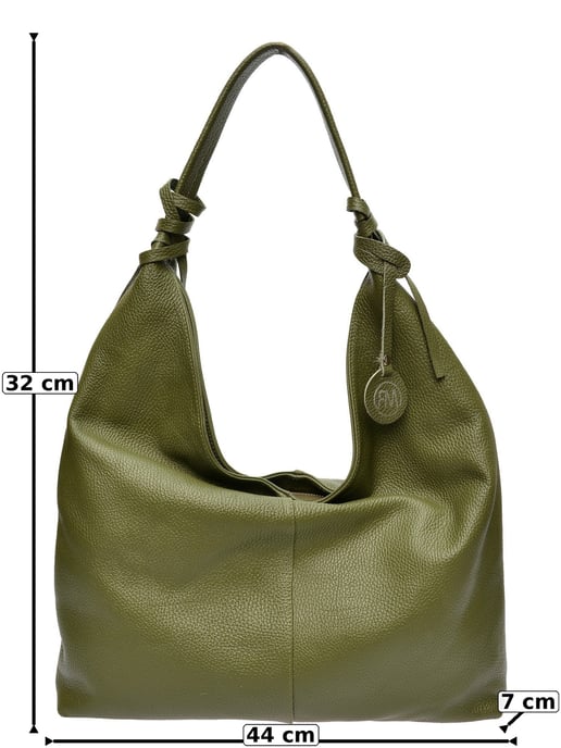 Roberta M Verde Bolso de cuero - Image 6