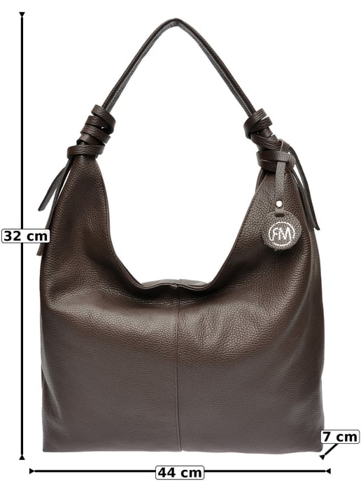 Roberta M Granate Bolso de cuero - Image 6