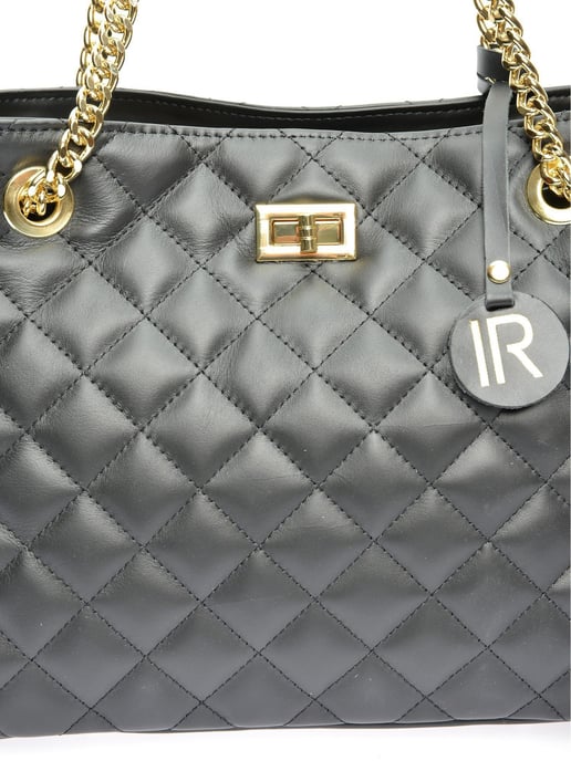 Isabella Rhea Negro Bolso de cuero - Image 3
