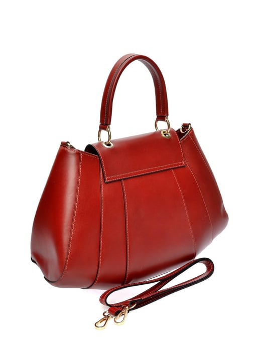 Isabella Rhea Rojo Bolso de cuero - Image 2