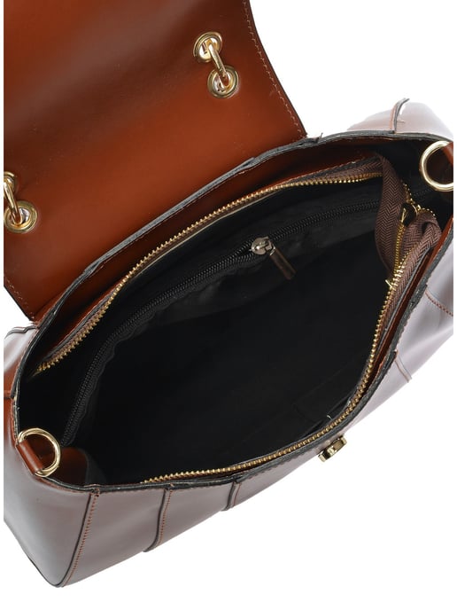 Isabella Rhea Granate Bolso de cuero - Image 4