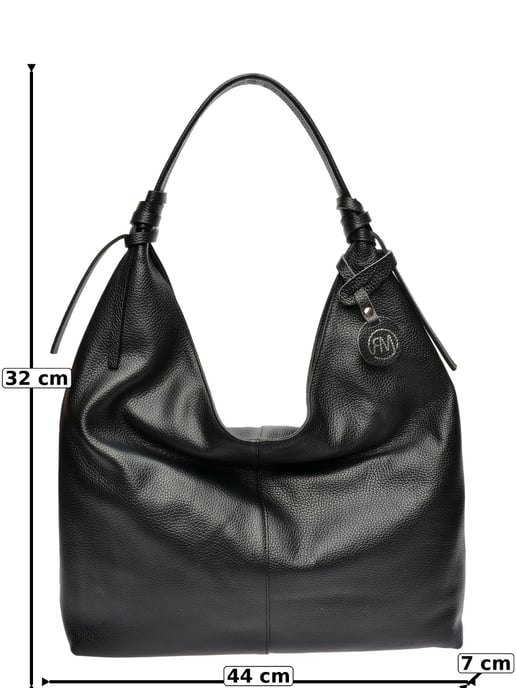 Roberta M Negro Bolso de cuero - Image 6