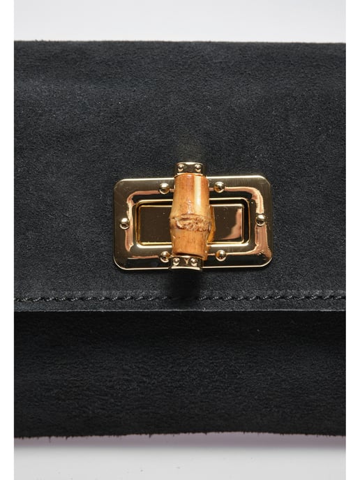 Luisa Vannini NEGRO Bolso de cuero - Image 3