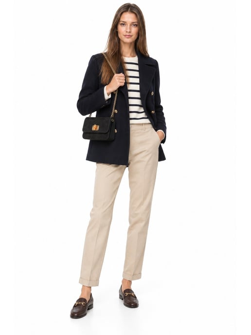 Luisa Vannini NEGRO Bolso de cuero - Image 6