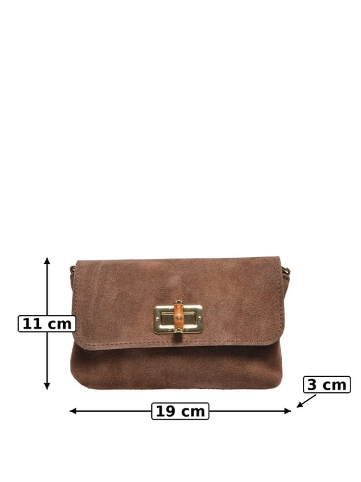 Luisa Vannini BROWN Bolso de cuero - Image 5