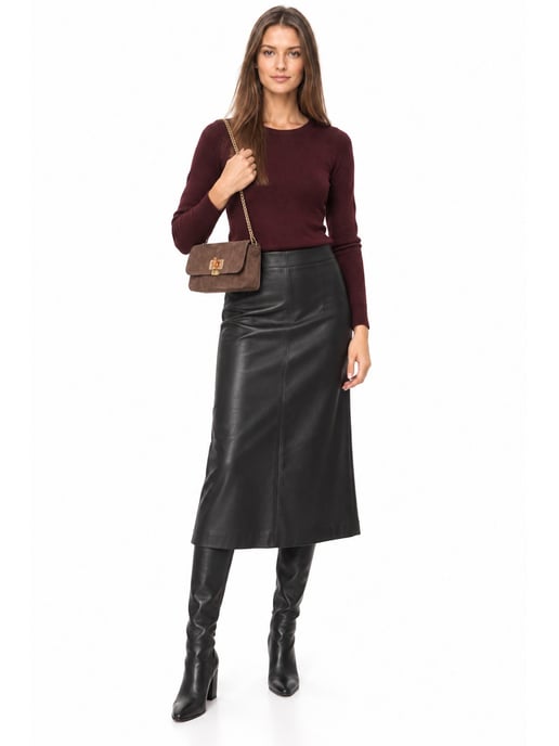 Luisa Vannini BROWN Bolso de cuero - Image 6