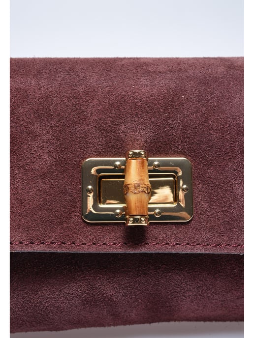 Luisa Vannini BURDEOS Bolso de cuero - Image 3