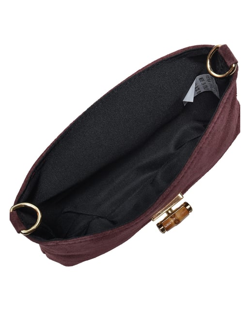 Luisa Vannini BURDEOS Bolso de cuero - Image 4