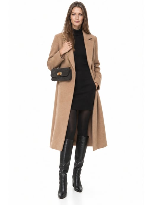 Luisa Vannini Bicolor Bolso de cuero - Image 6