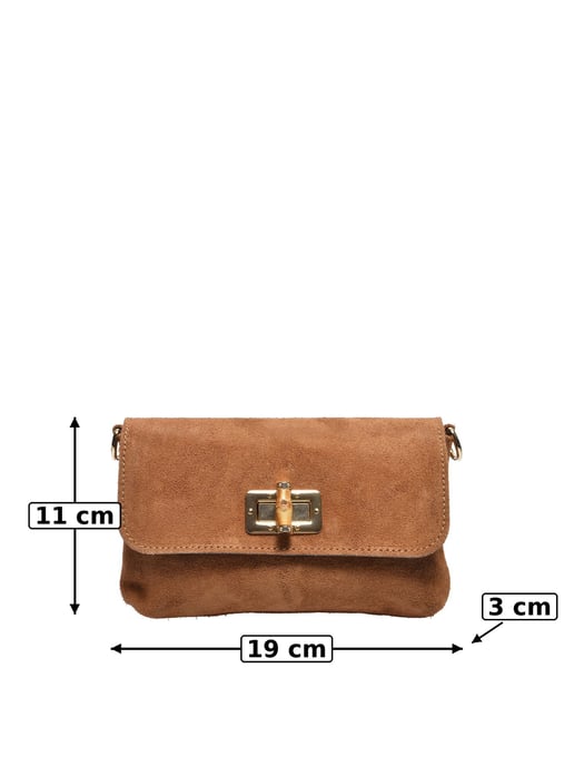 Luisa Vannini COGNAC Bolso de cuero - Image 5