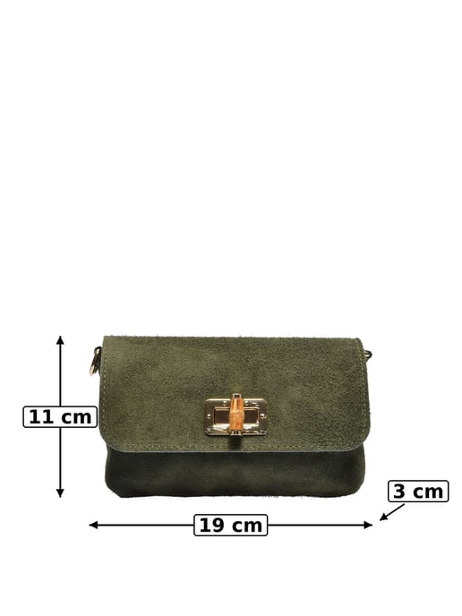 Luisa Vannini Caqui Bolso de cuero - Image 5