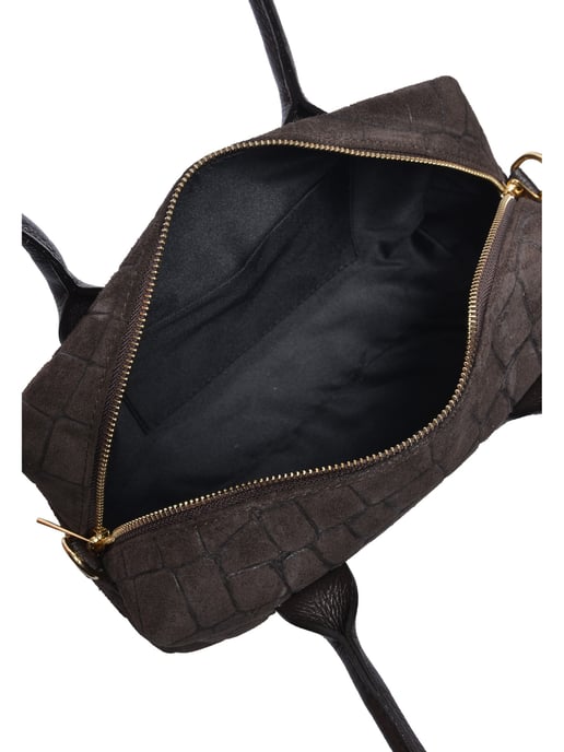 Luisa Vannini Bicolor Bolso de cuero - Image 4