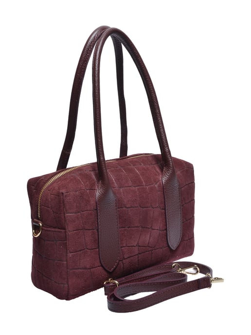 Luisa Vannini BURDEOS Bolso de cuero - Image 2