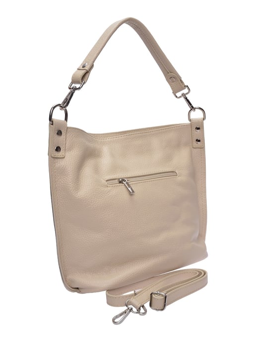 Roberta M Beige Bolso de cuero - Image 2