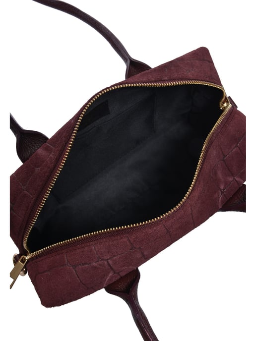 Luisa Vannini BURDEOS Bolso de cuero - Image 4