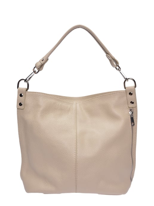 Roberta M Beige Bolso de cuero - Image 6