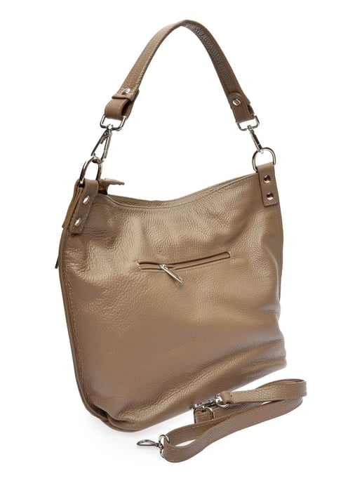 Roberta M Beige Bolso de cuero - Image 2